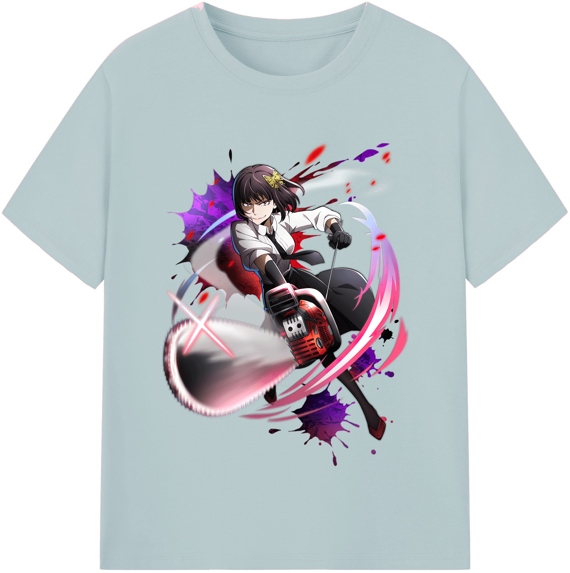 （画像用） 文豪ストレイドッグス Bungo Stray Dogs 綿100％半袖Tシャツ（フロントプリント）